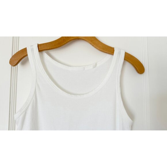 Helmut Lang White Tank Bondage Strap Mainline Made In Italy Vintage 90s Y2K - Picture 4 of 10